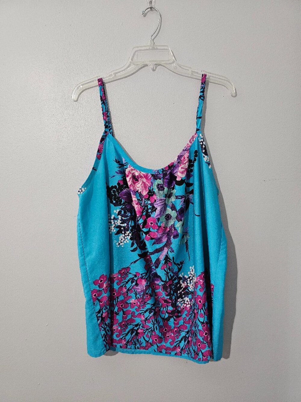Torrid 2X Turquoise Floral Cami
